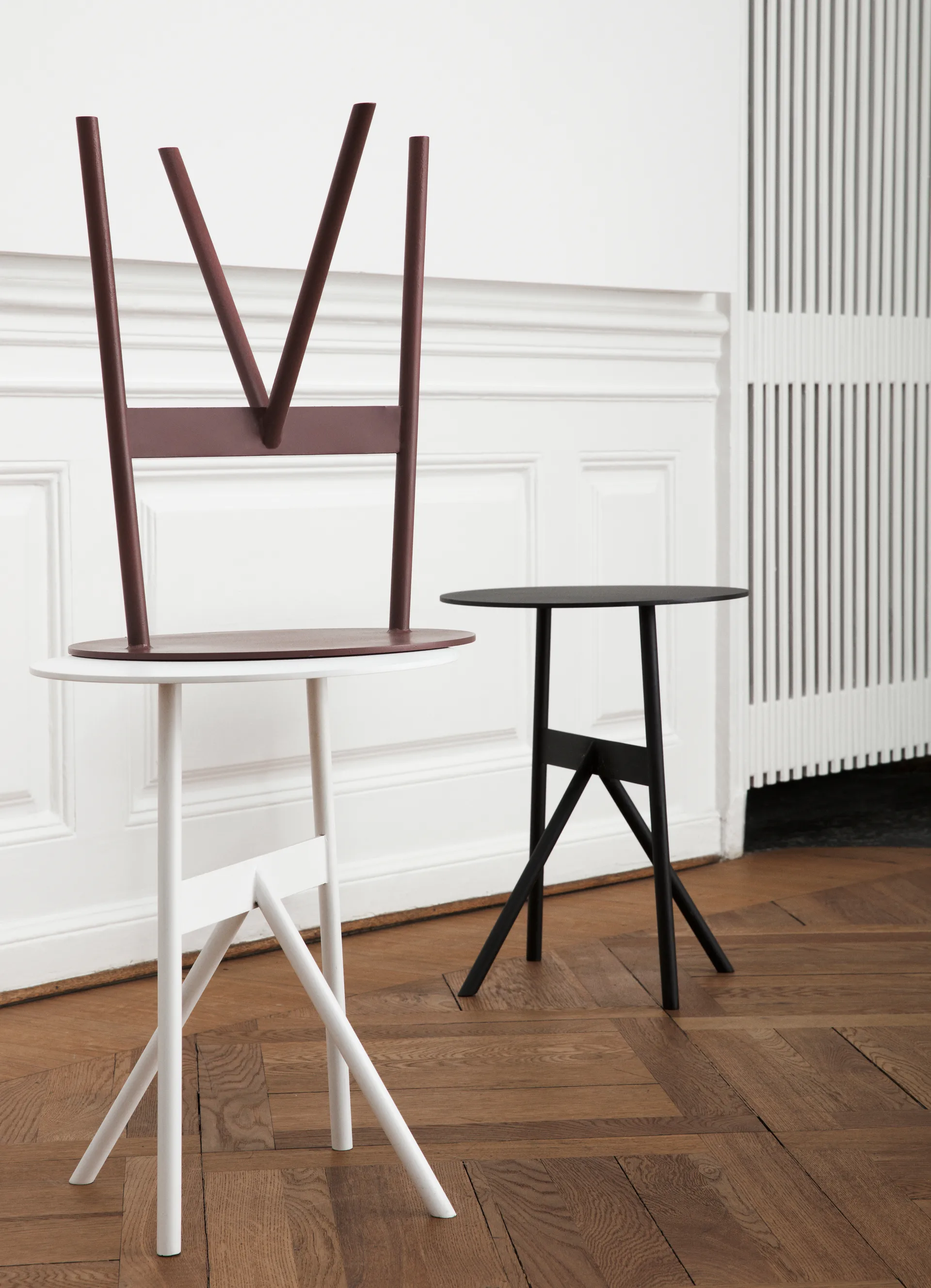 Stock Table 边几Ø37cm 高46cm, 白色 Normann Copenhagen
