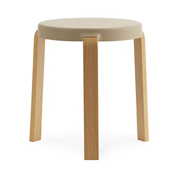 Tap 北欧简约风格凳子 - 沙色_橡木支腿 - Normann Copenhagen