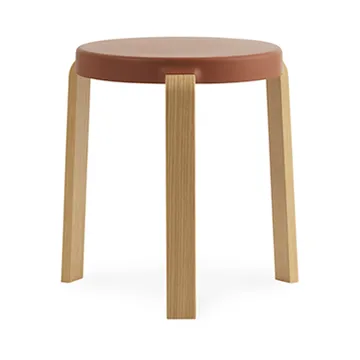 Tap 北欧简约风格凳子 - 焦糖色_橡木支腿 - Normann Copenhagen