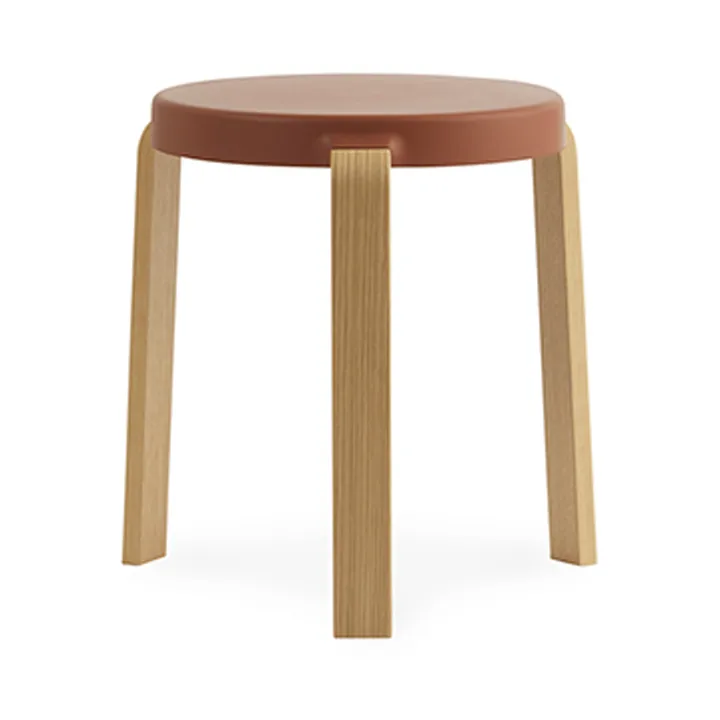 Tap 凳子 - 焦糖色_橡木支腿 - Normann Copenhagen