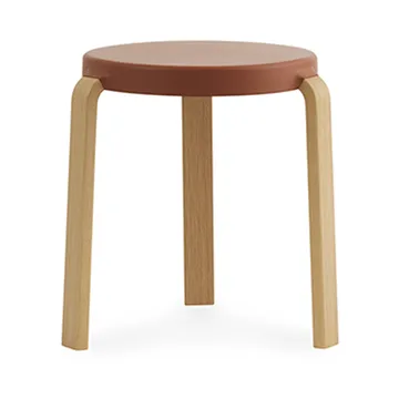Tap 北欧简约风格凳子 - 焦糖色_橡木支腿 - Normann Copenhagen