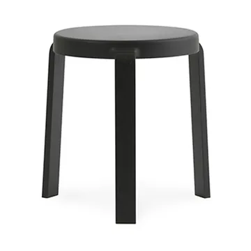 Tap 北欧简约风格凳子 - 黑色_黑色橡木支腿 - Normann Copenhagen