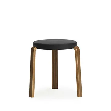 Tap 凳子 - 黑色_胡桃木支腿 - Normann Copenhagen