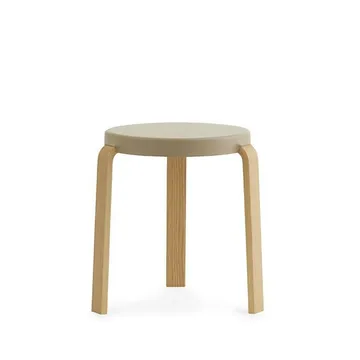 Tap 凳子 - 沙色_橡木支腿 - Normann Copenhagen