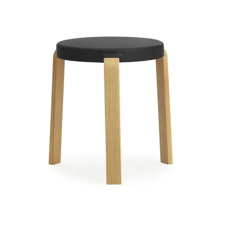Tap 吧台凳 - 黑色_橡木 - Normann Copenhagen
