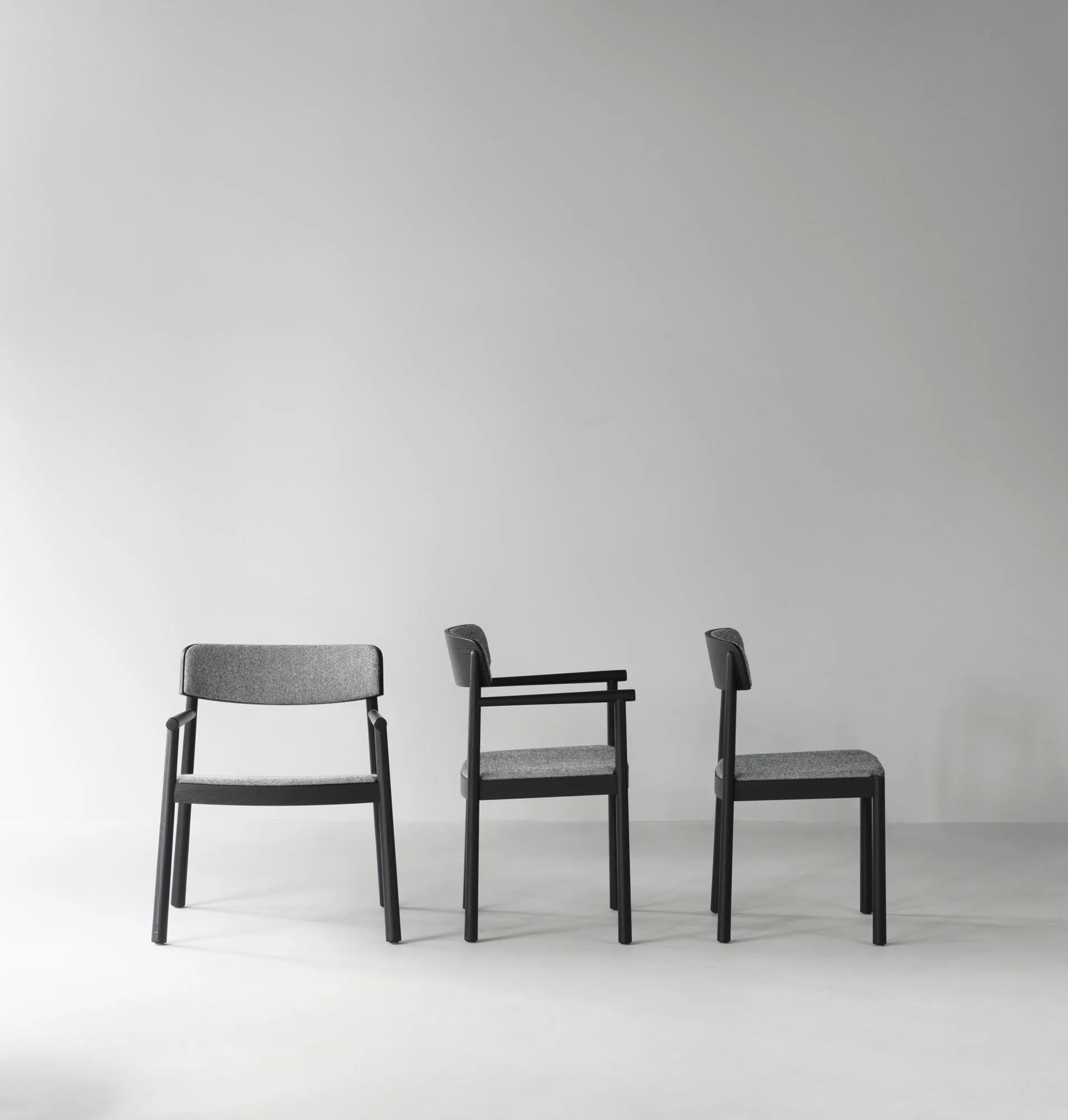 Timb 椅子, 黑色白蜡木_Hallingdal 166 Normann Copenhagen