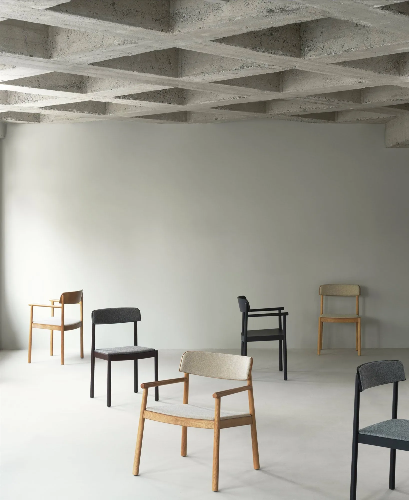 Timb 椅子, 棕色白蜡木_Hallingdal 368 Normann Copenhagen