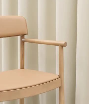 Timb 带垫扶手椅 - 日晒褐/ Ultra 皮革 - Camel - Normann Copenhagen