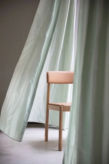Timb 带垫椅子 - 棕褐色_超纤皮革_驼色 - Normann Copenhagen