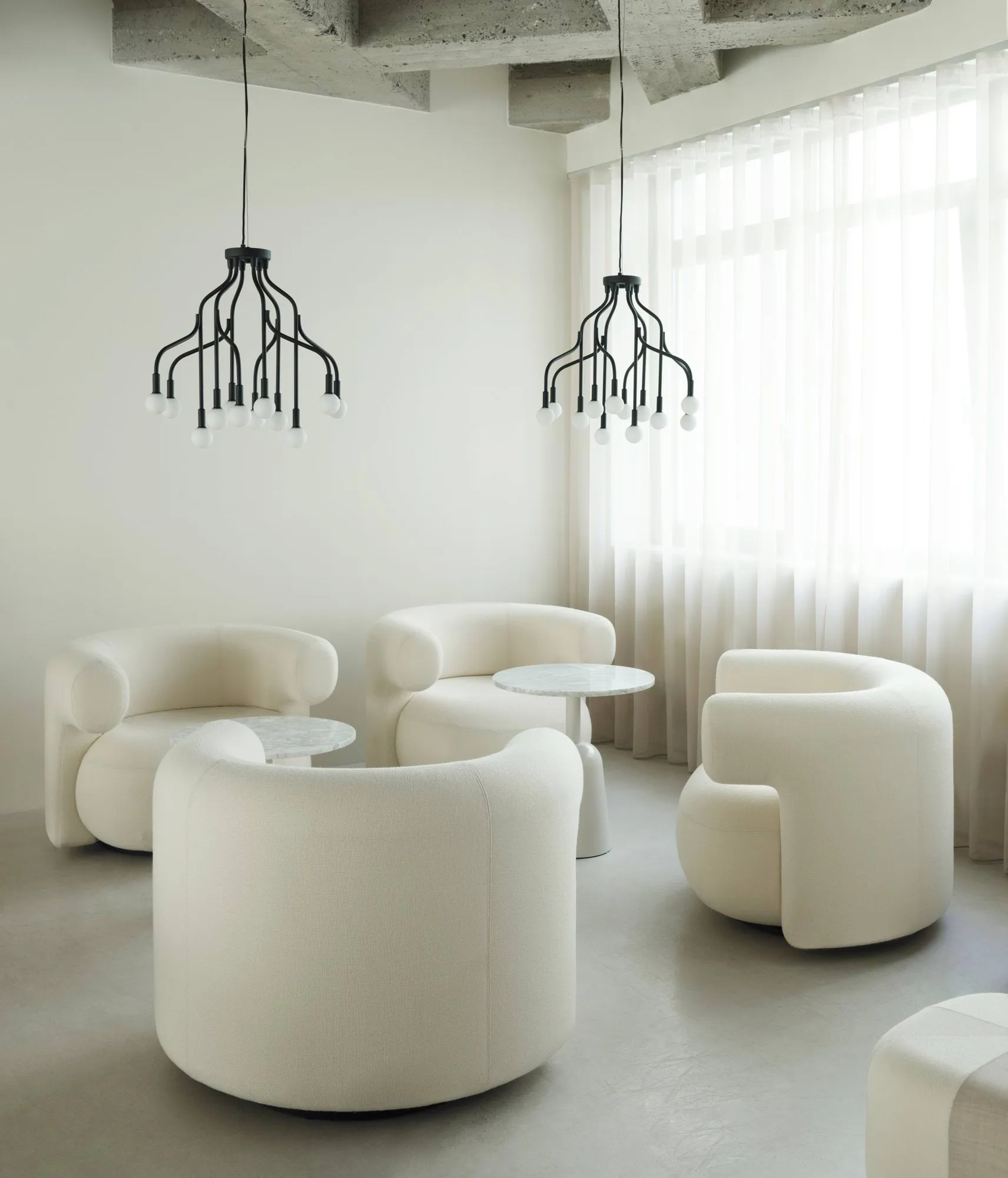 Vekst小号吸顶灯, 黑色 Normann Copenhagen