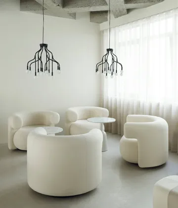 Vekst小号吸顶灯 - 黑色 - Normann Copenhagen
