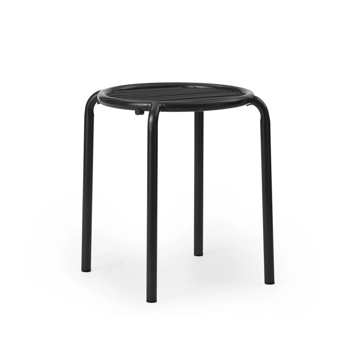Vig 圆形凳, 黑色, Ø41x46 cm Normann Copenhagen