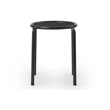 Vig 圆形凳 - 黑色, Ø41x46 cm - Normann Copenhagen