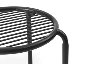 Vig 圆形凳 - 黑色, Ø41x46 cm - Normann Copenhagen
