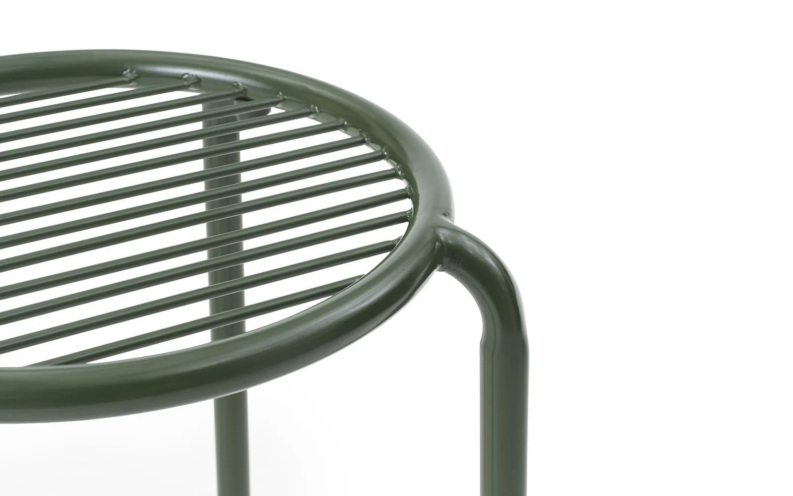 Vig 圆形凳, 绿色, Ø41x46 cm Normann Copenhagen