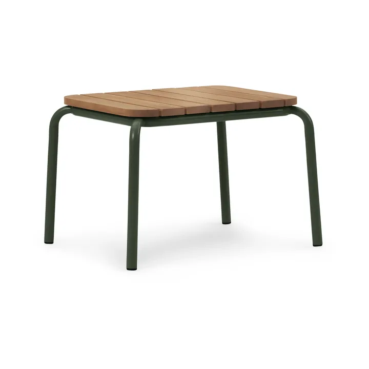 Vig 刺槐木咖啡桌 55x45cm - 绿色 - Normann Copenhagen