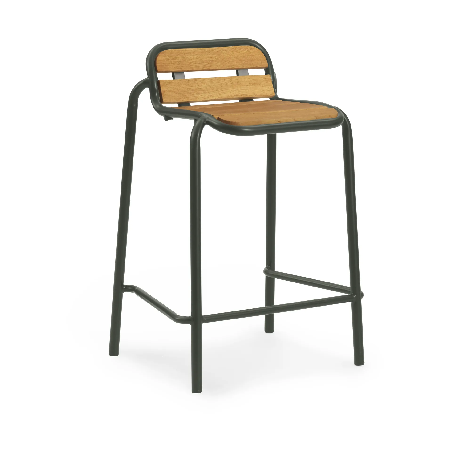 Vig 刺槐木高脚凳 65cm, 绿色 Normann Copenhagen