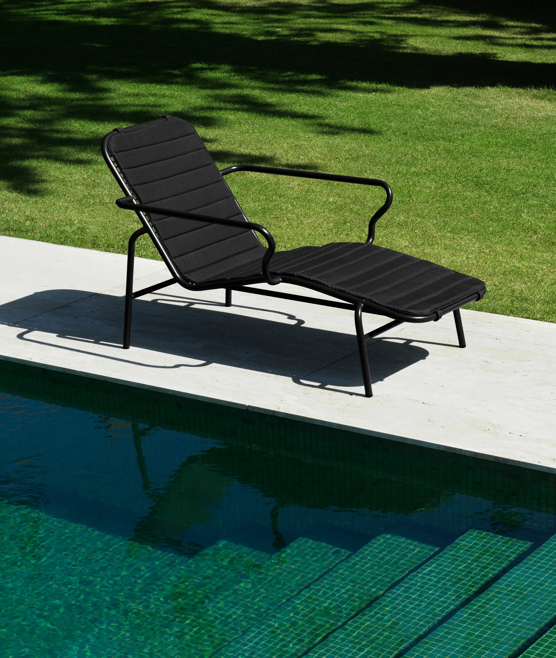 Vig 靠枕|靠垫 for sun lounger, 黑色 Normann Copenhagen