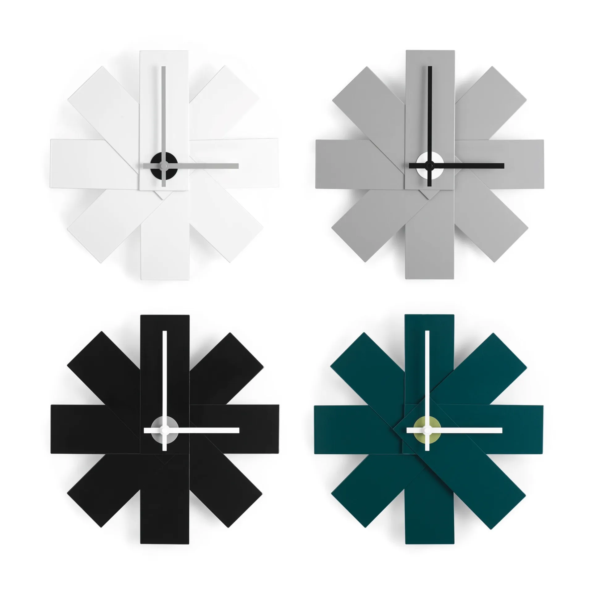 Watch me wall clock, 黑色 Normann Copenhagen