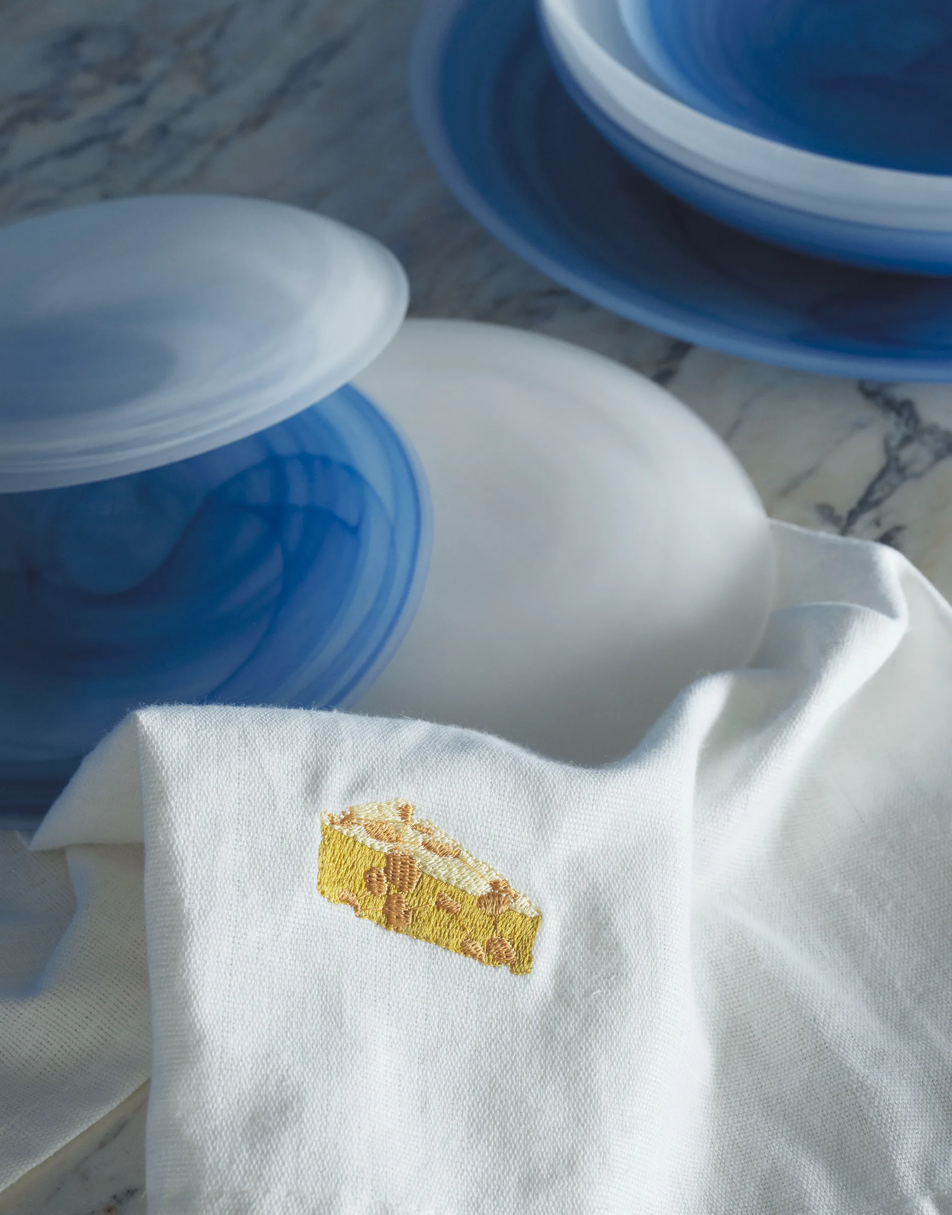 Yummy 厨房巾 50x70 cm, Cheese Normann Copenhagen