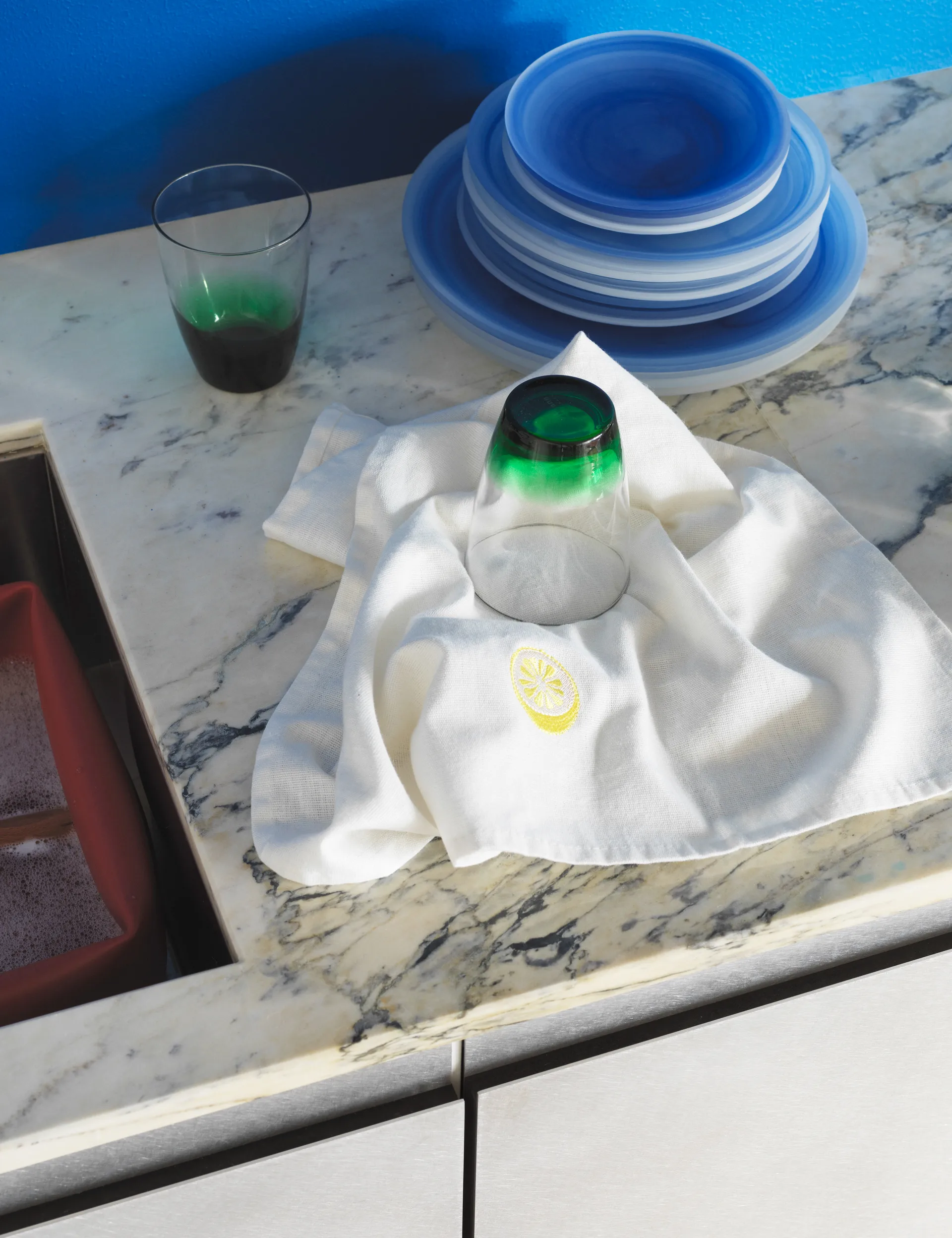 Yummy 厨房巾 50x70 cm, Lemon Normann Copenhagen