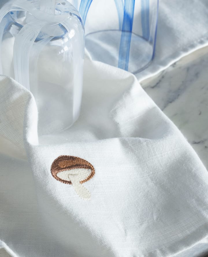 Yummy 厨房巾 50x70 cm, Mushroom Normann Copenhagen