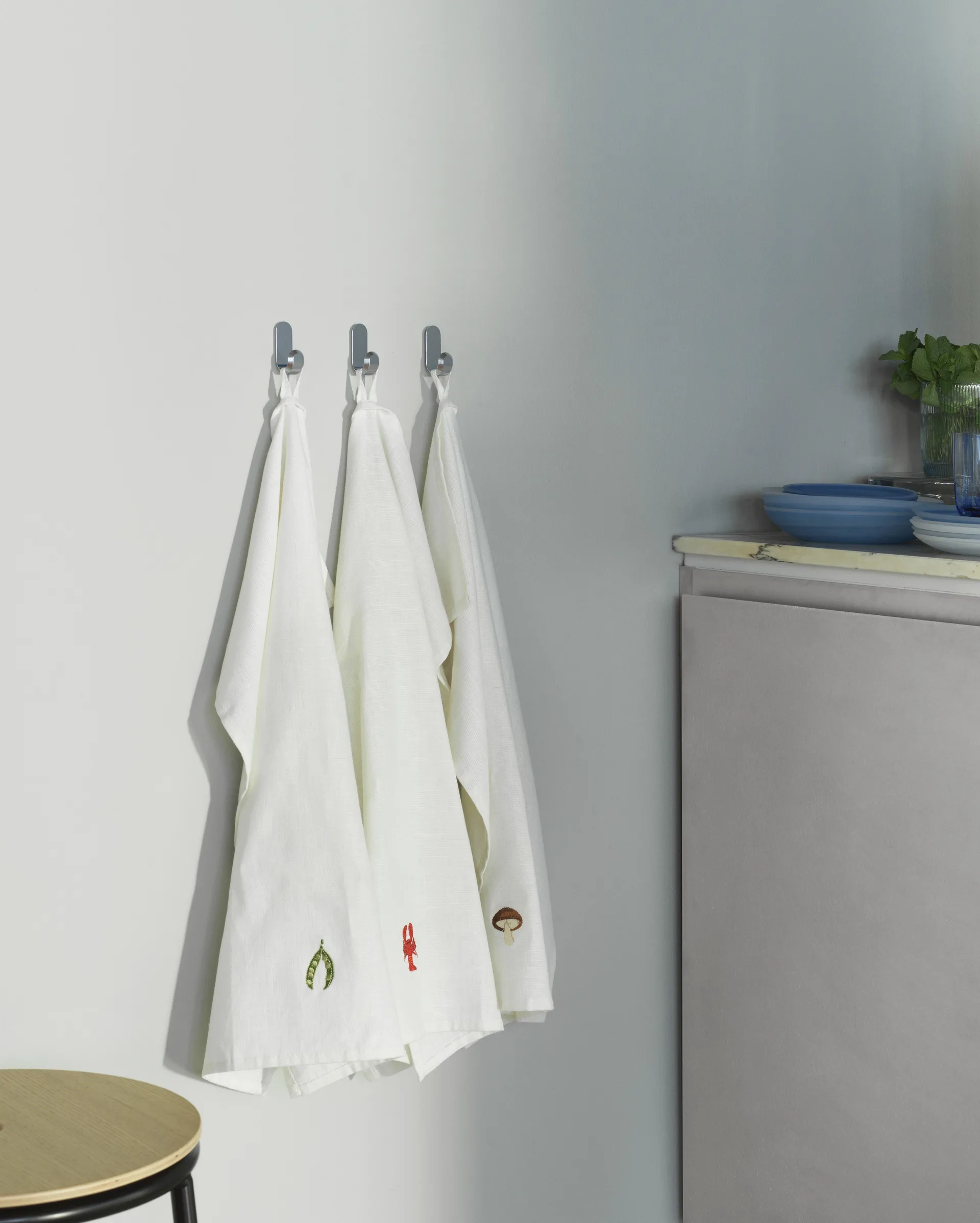 Yummy 厨房毛巾 50x70cm, Lobster Normann Copenhagen