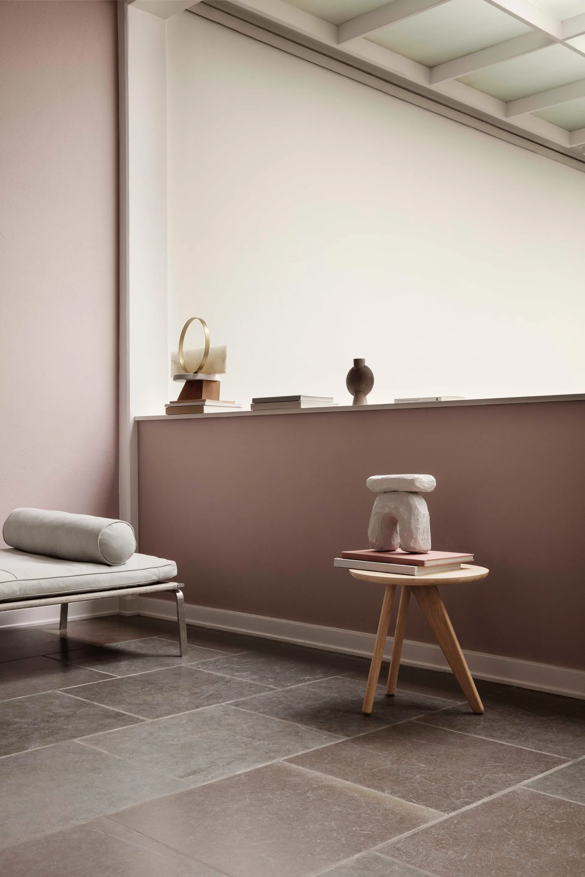 Fin 小边桌 40 cm, Natural oak NORR11