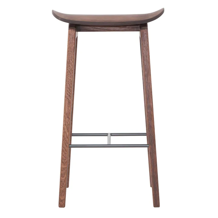 NY11 吧台椅65cm - 烟熏深橡木色 - NORR11