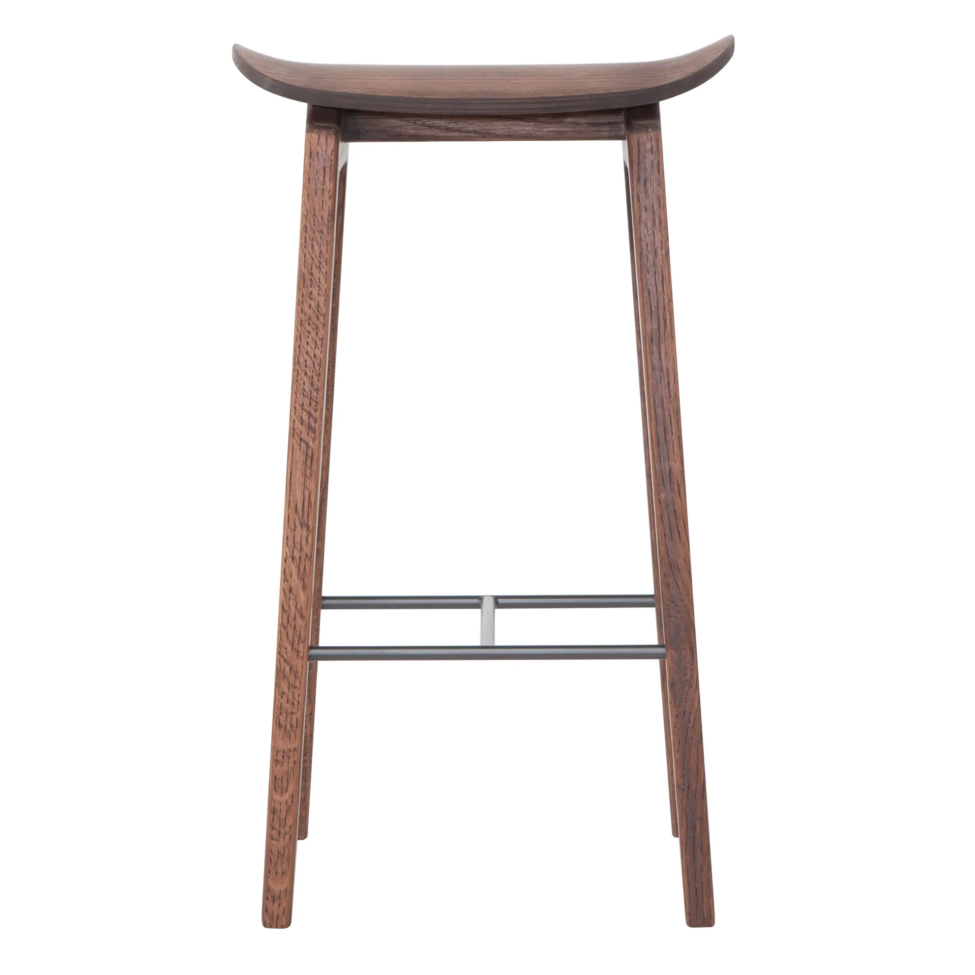 NY11 barstool 65 cm, Dark smoked oak NORR11
