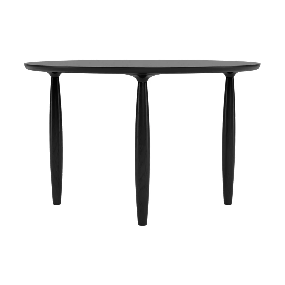 Oku 餐桌, 黑色橡木色_Ø120cm NORR11