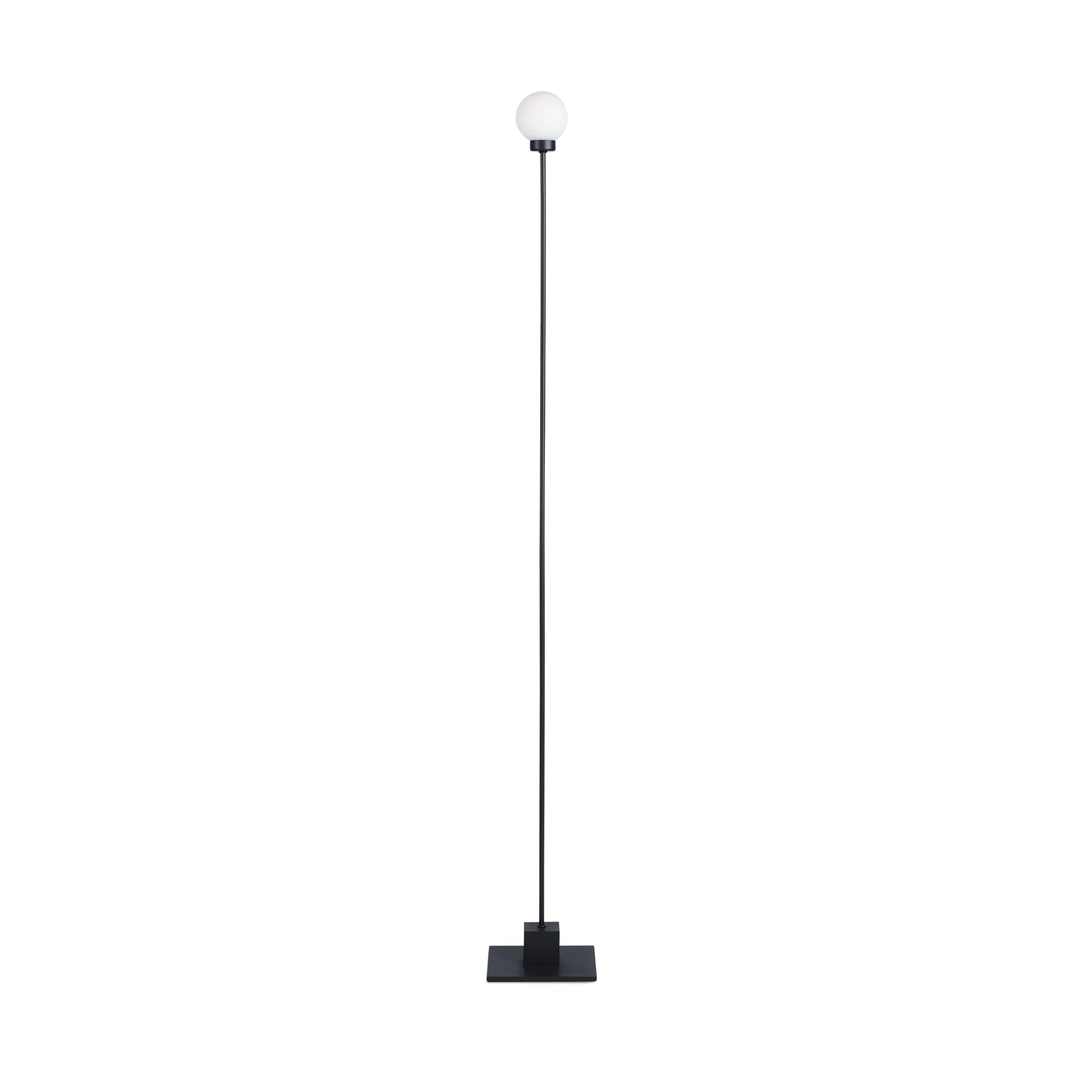 雪球落地灯117cm, 黑色 Northern