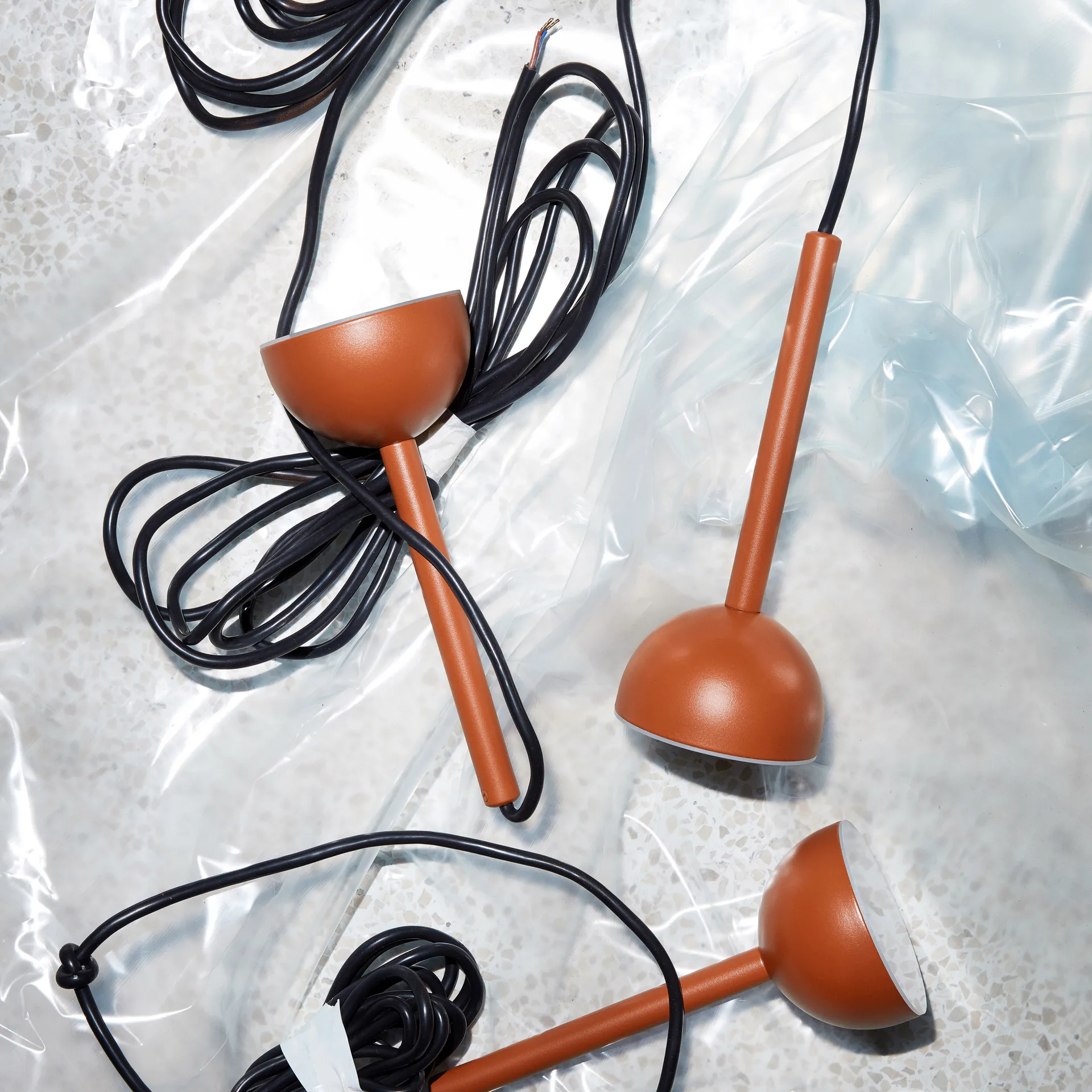 Blush ceiling 灯, Rust Northern