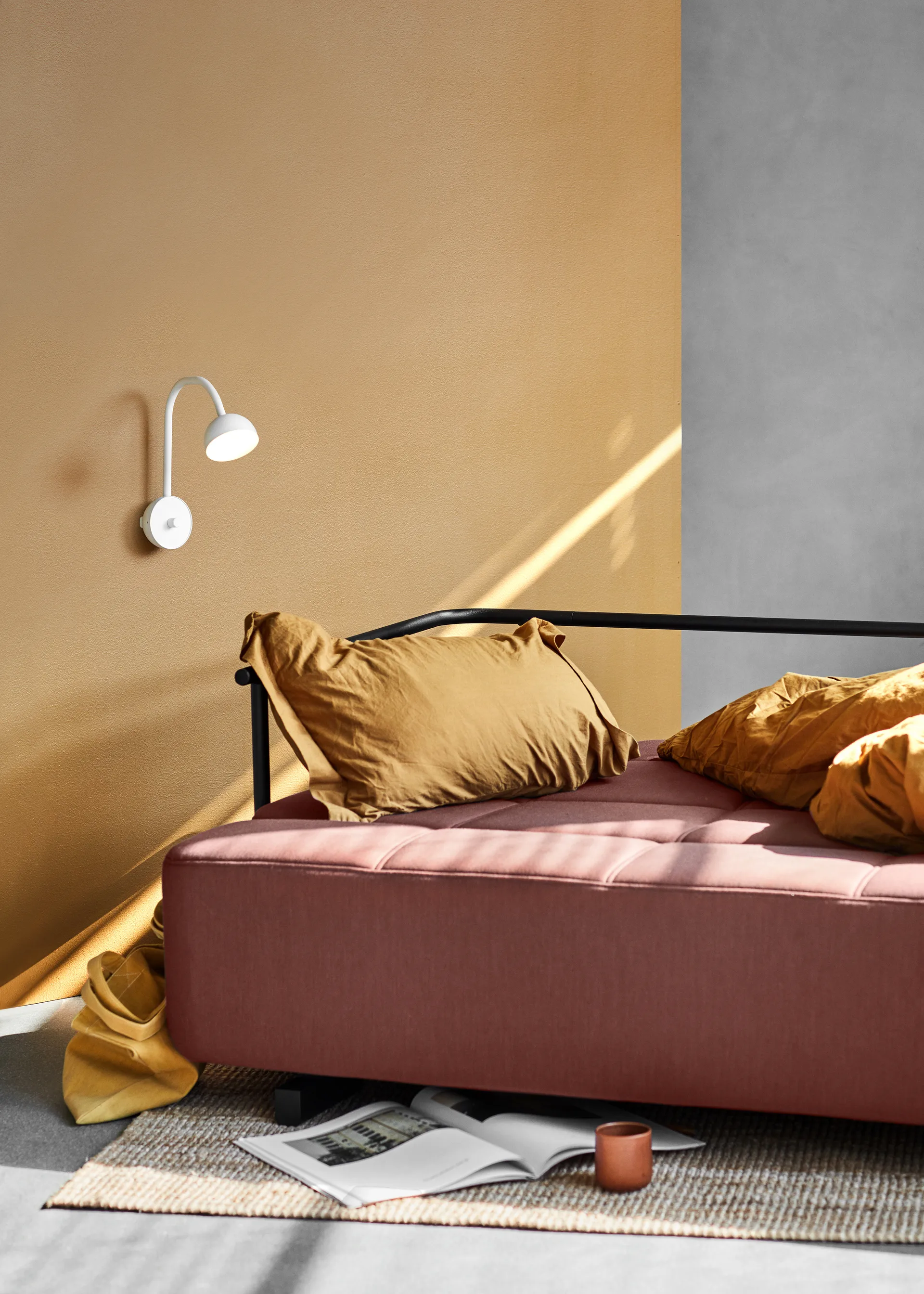 Blush 壁灯, 白色 matt Northern