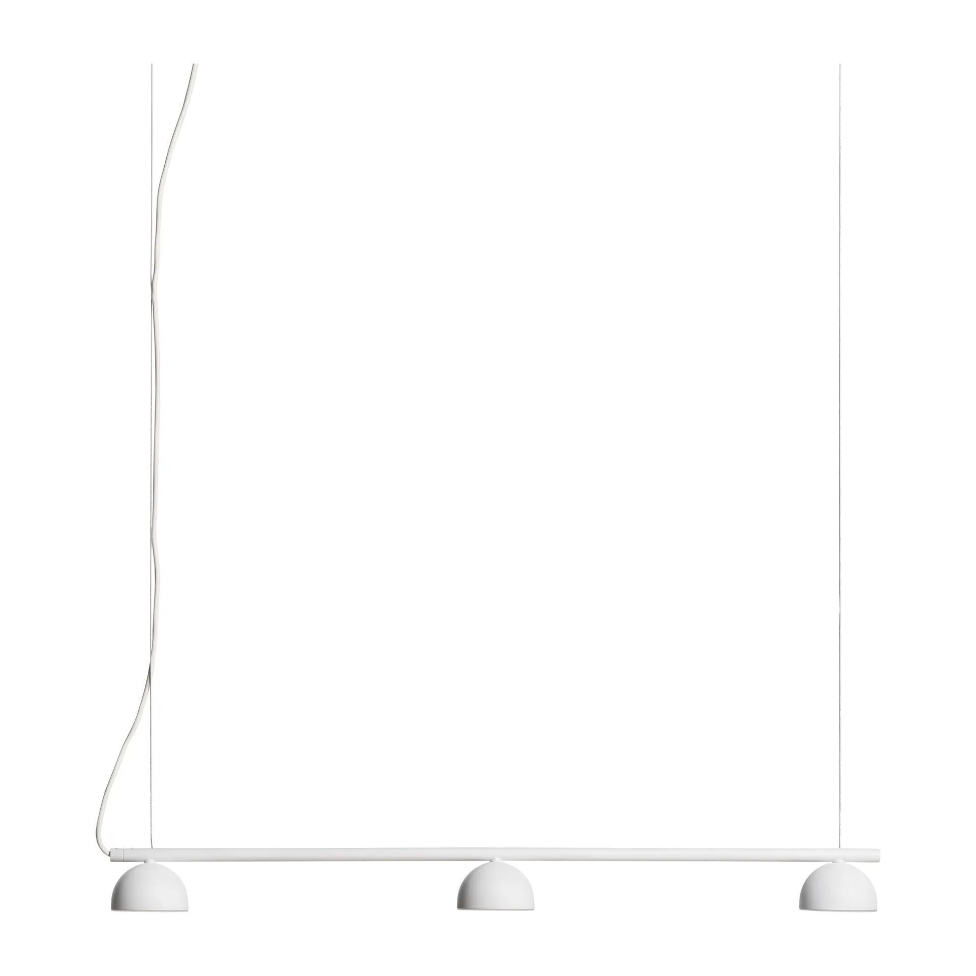 Blush Rail 3 ceiling light, Matt 白色 Northern