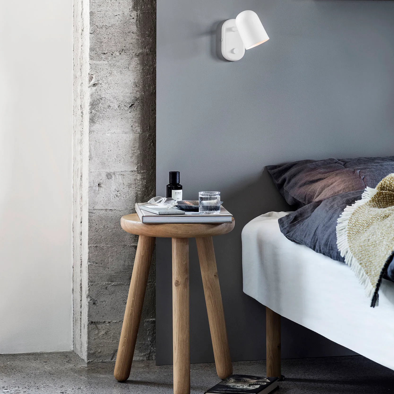 Buddy 壁灯, 白色 Northern