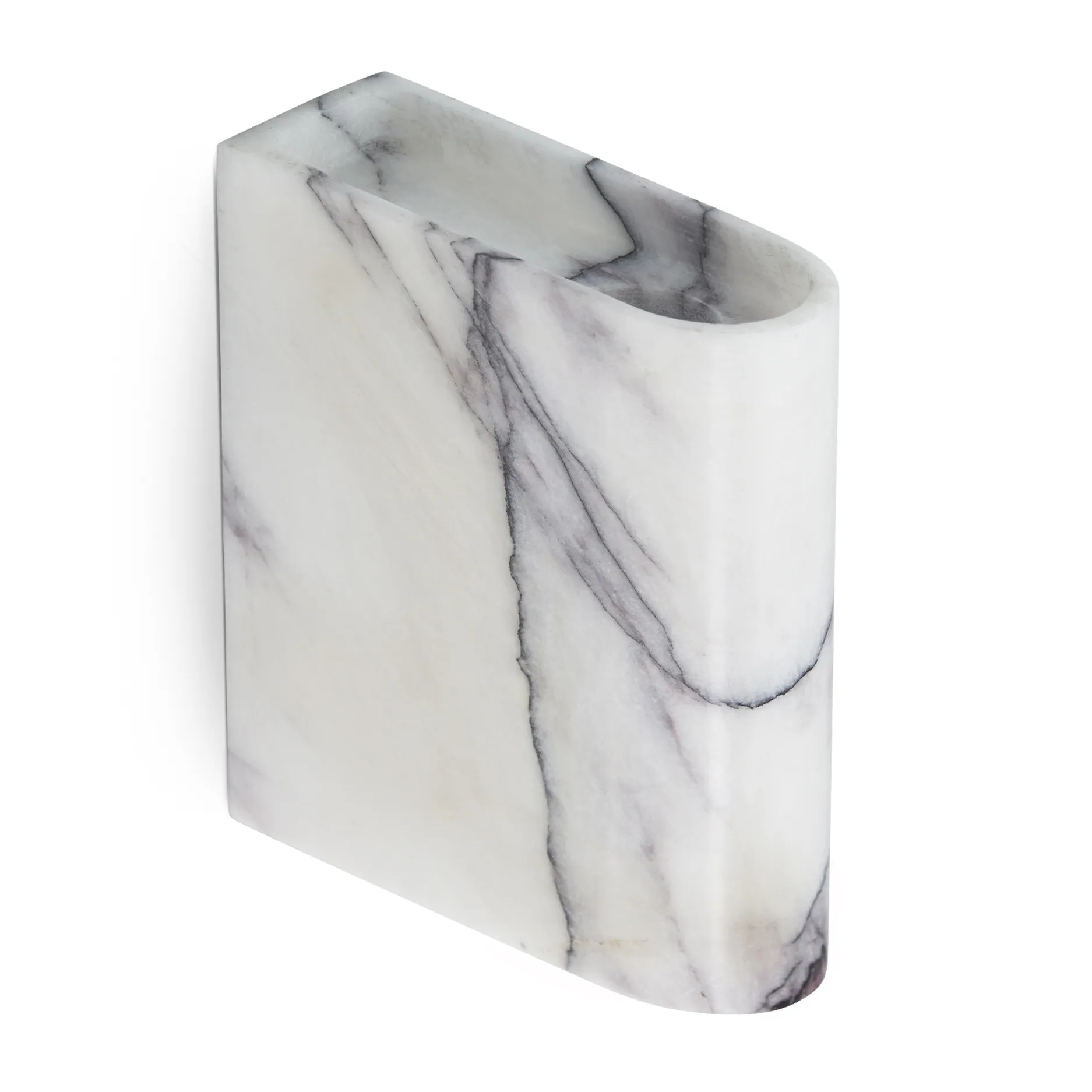Monolith 烛台  vägg, Mixed 白色 marble Northern