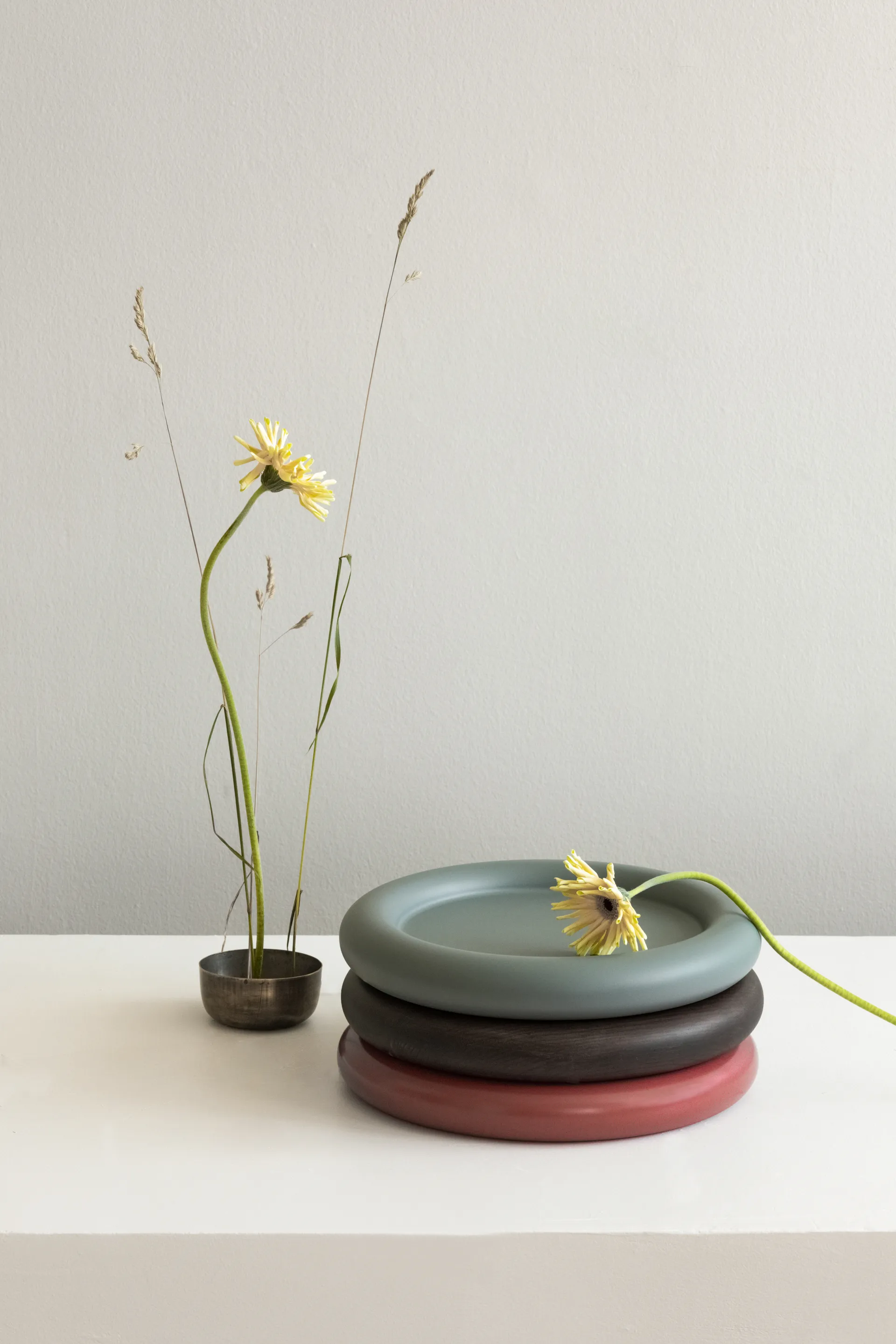 Observe 托盘 Ø32cm, 珊瑚红 Northern
