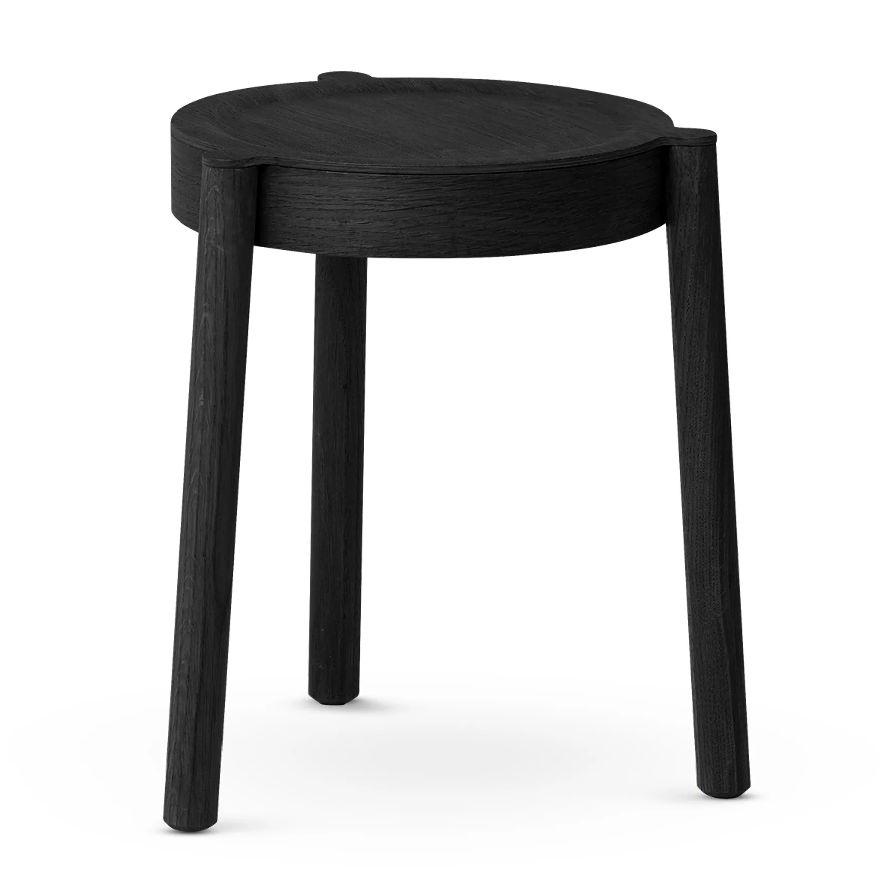 Pal stool 凳子, 黑色 oak Northern