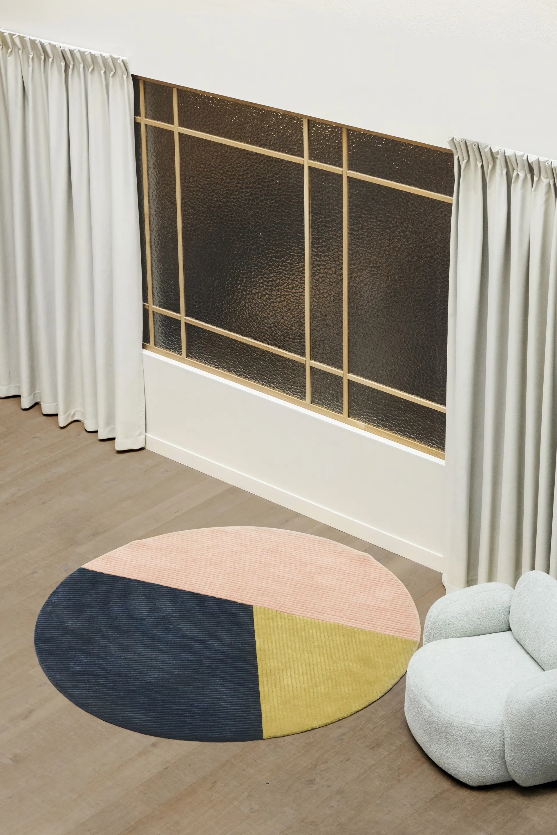 Row 地毯 round  Ø200 cm, Trio Northern