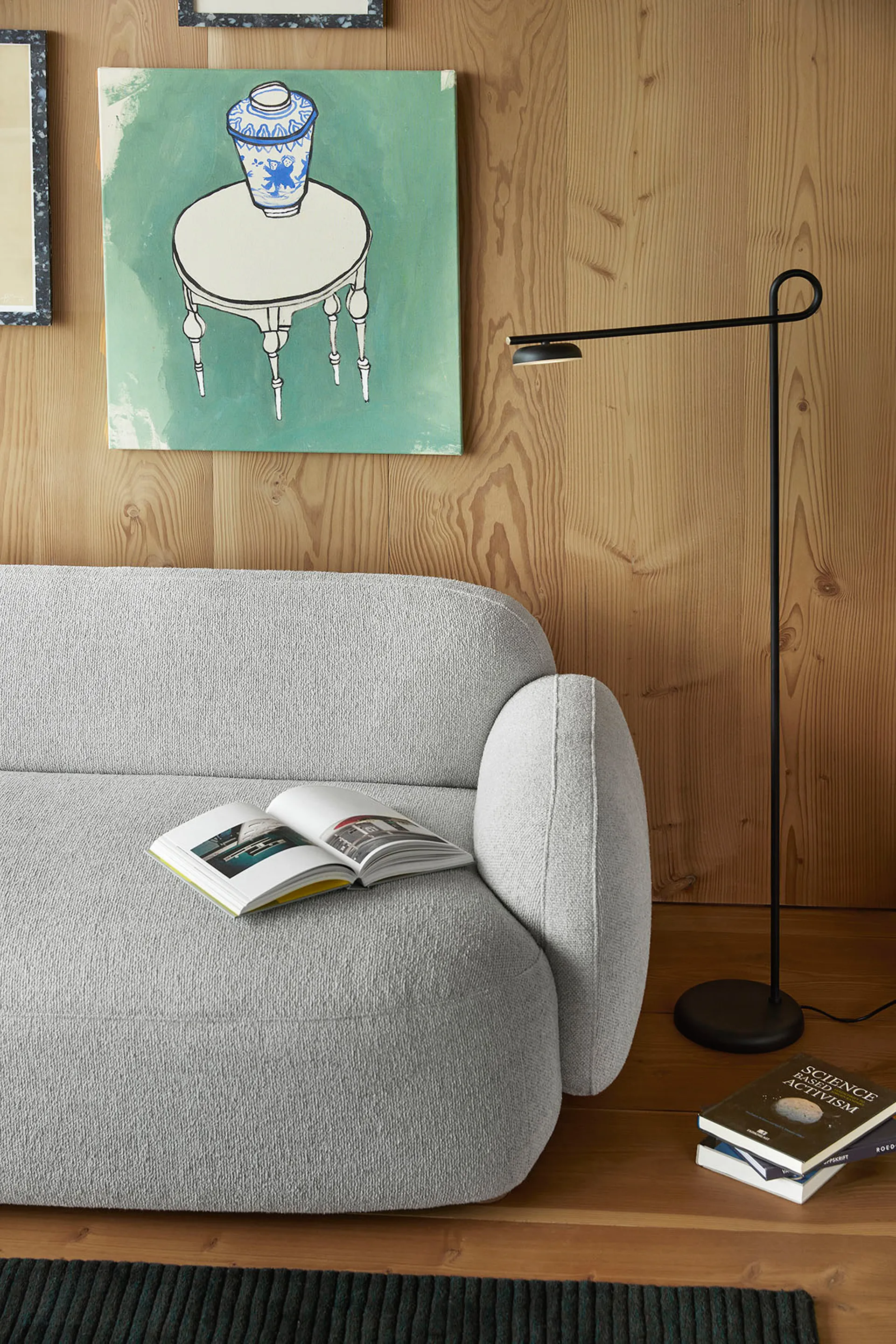 Salto 落地灯, 黑色 Northern