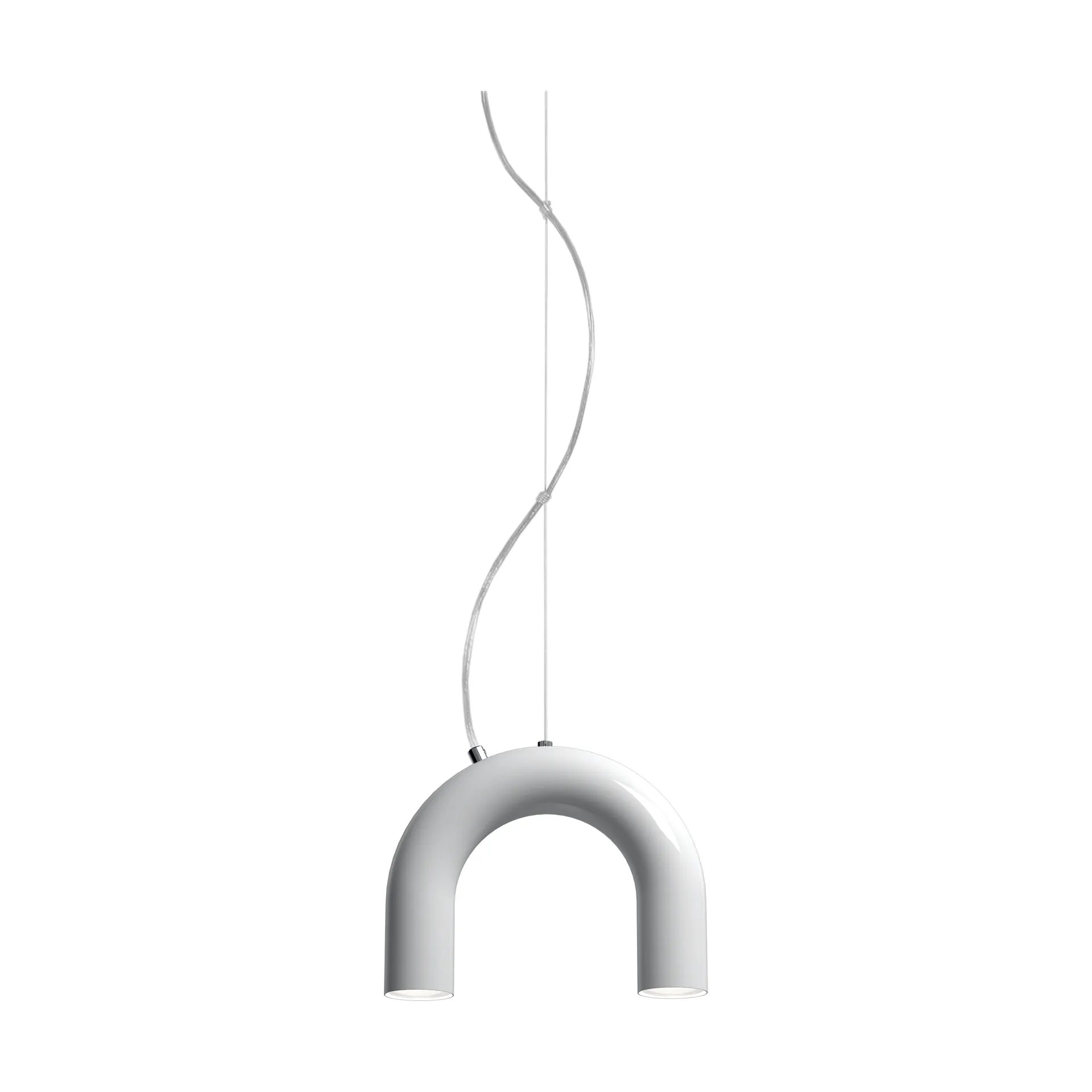 Arch 单头吊灯, 白色，25.5cm Oblure