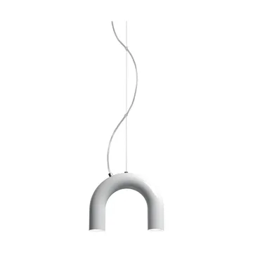 Arch 单头吊灯 - 白色，25.5cm - Oblure