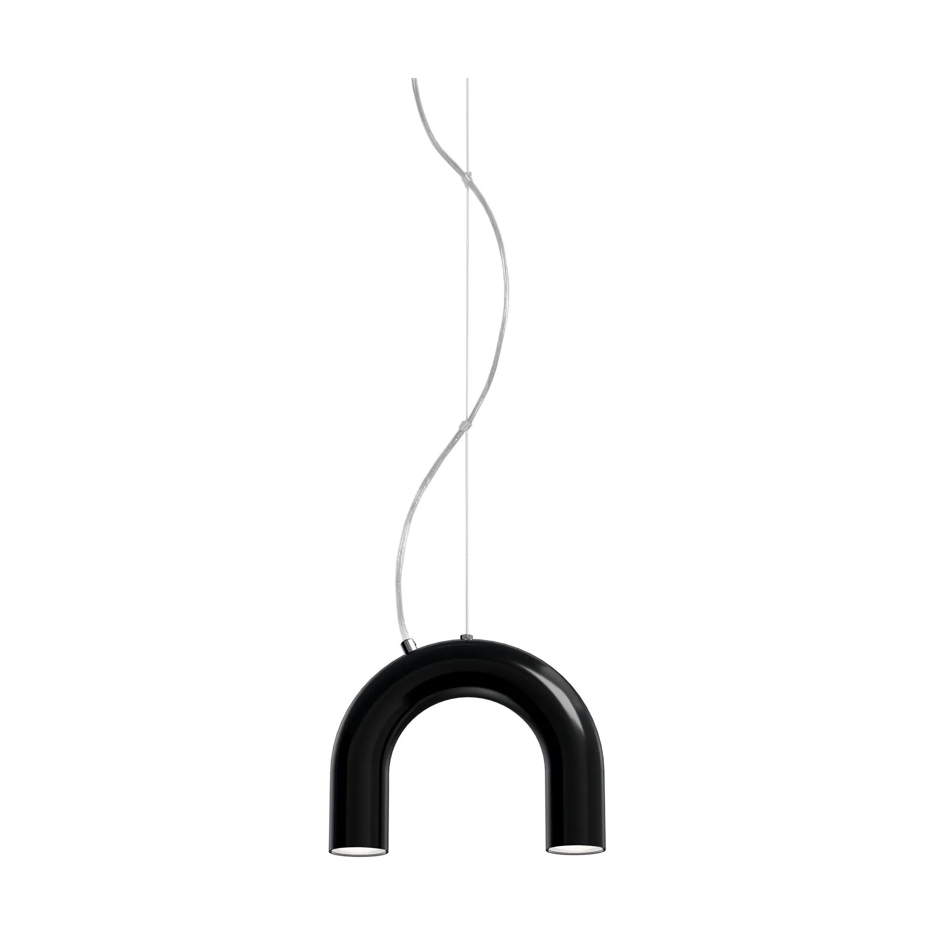 Arch 单头吊灯, 黑色，25.5cm Oblure