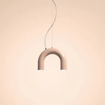 Arch 单头吊灯 - 裸色，25.5cm - Oblure