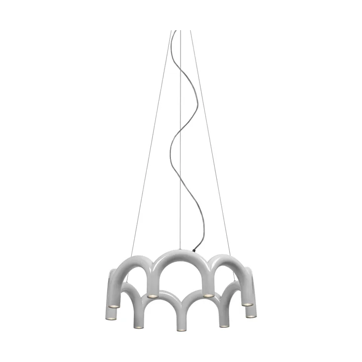 Arch circle吊灯Ø76cm - 白色, Ø76 cm - Oblure