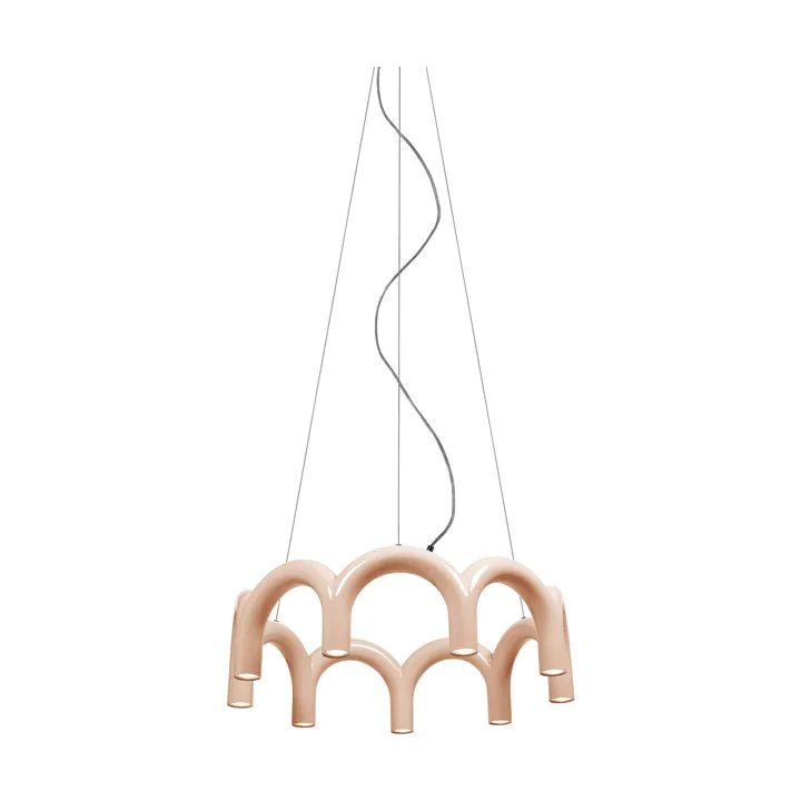 Arch circle吊灯Ø76cm - 裸色 Ø76 cm - Oblure