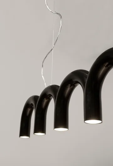 Arch吊灯125.6cm - 黑色 - Oblure
