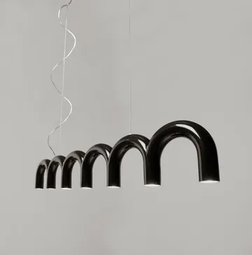 Arch吊灯125.6cm - 黑色 - Oblure