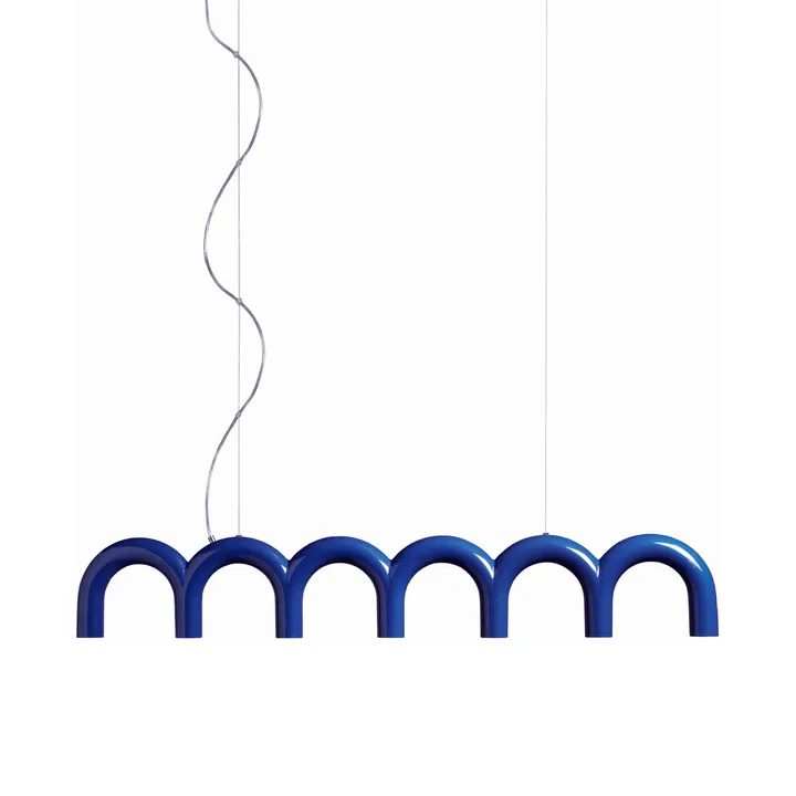 Arch吊灯125.6cm - 蓝色 - Oblure